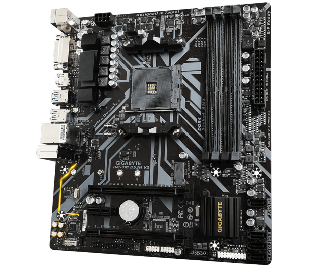 Gigabyte B450M DS3H V2 - 605740 - zdjęcie 4